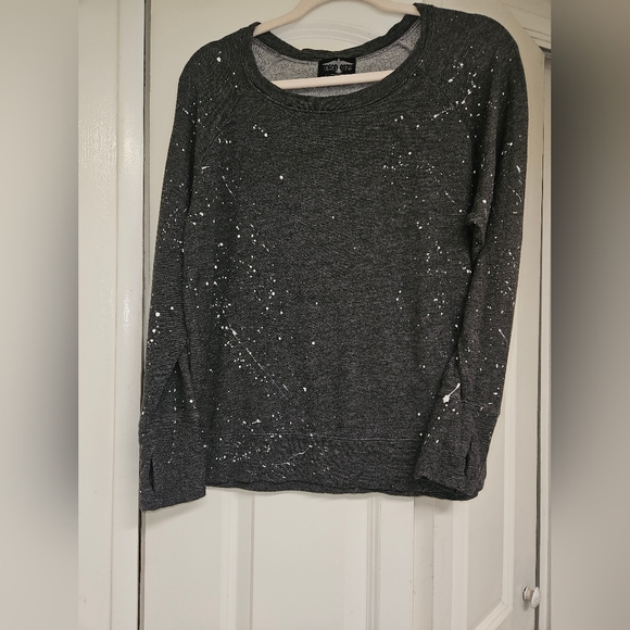 BIRD & VINE S WOMENS BLACK LONG SLEEVE SWEATSHIRT. EUC. PICS 📸 - Picture 10 of 13